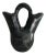 Vintage Black-Ware Santa Clara Pueblo Pottery Wedding Vase For Sale