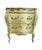 This charming French Provincial petite chest of drawers has been thoughtfully refinished in a calming sage green,...