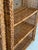 Pair of Vintage Organic Modern Rattan Etagere Shelves With Braided Arch Detail For Sale - Image 9 of 12