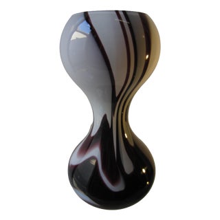 Space Age Murano Glass Vase by Carlo Moretti, 1970s For Sale