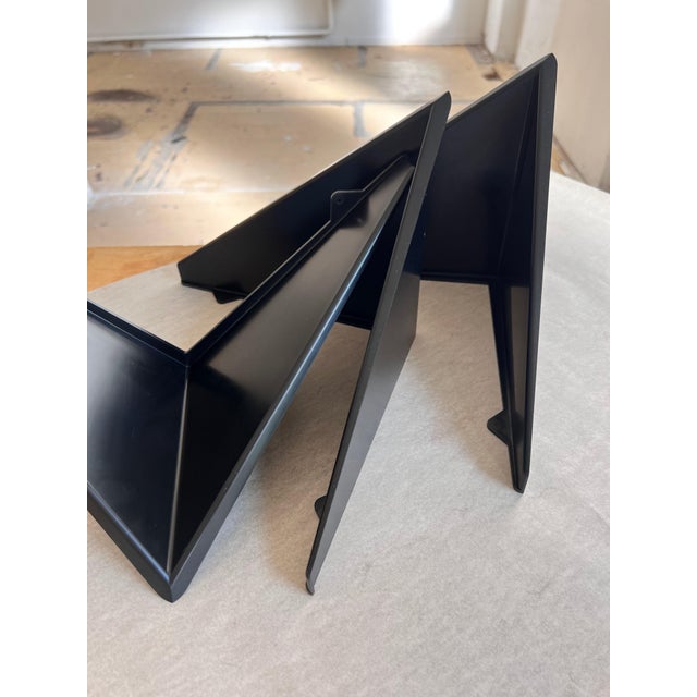 Plastic Black Butterfly Shelves by Poul Cadovius, Set of 3 For Sale - Image 7 of 9