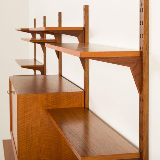 Four Bay Wall Unit by Poul Cadovius for Cado, 1960s For Sale - Image 17 of 18