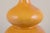 Chinese Double Gourd-Shaped Vase in Ochre Yellow Glazed Porcelain For Sale - Image 5 of 10