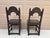 17th Century English Yorkshire Oak Backstool Chairs, a Pair For Sale - Image 10 of 17