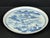 Latre 20th Century Chinese Art Porcelain Blue and White Plate Mountain Scenery Design For Sale - Image 11 of 11