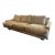 Late 20th Century Tan Velvet Sofa For Sale