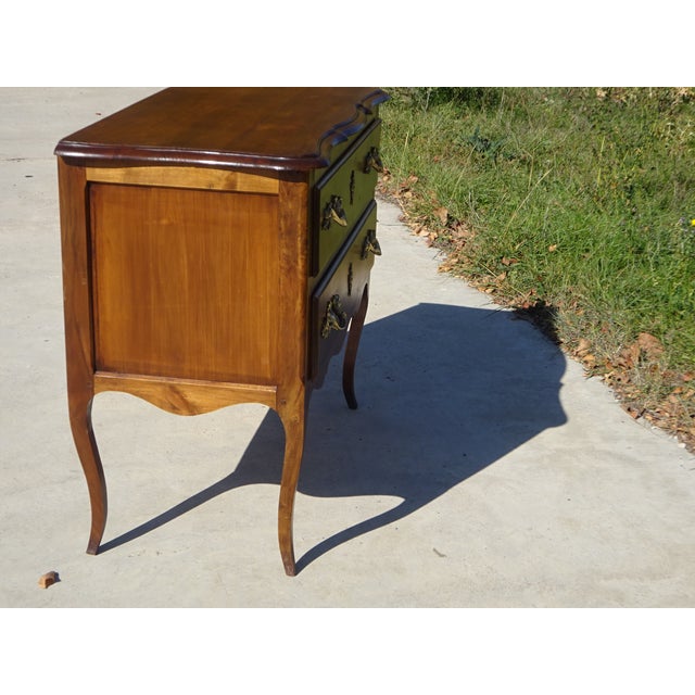 Louis XV Style Chest of 2 Drawers, 1970s For Sale - Image 16 of 18