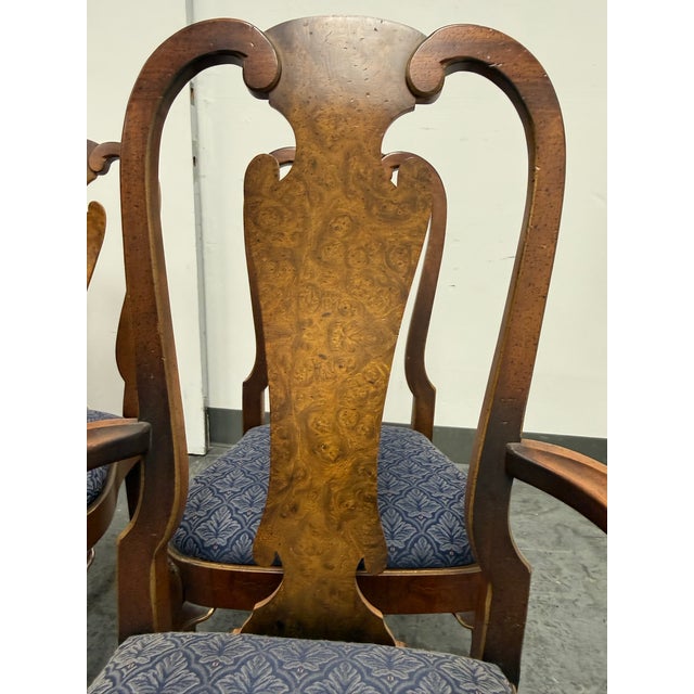 Henredon Vintage Folio Queen Anne Dining Chairs, Set of Six For Sale - Image 12 of 13