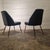 Black Campanula Armchairs by Carlo Pagani for Arflex, 1950s, Set of 2 For Sale - Image 8 of 16