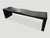 Contemporary Andrianna Shamaris Charred Teak Wood Wave Bench For Sale - Image 3 of 6