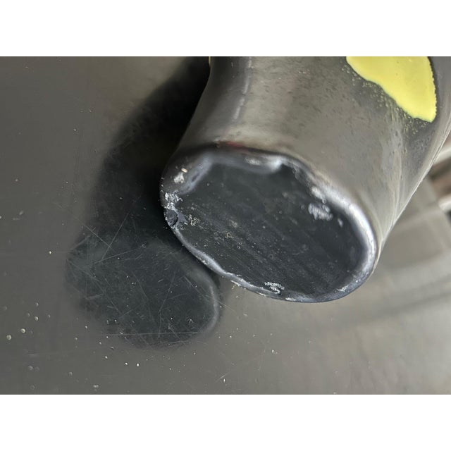 Ceramic Ceramic Vase from Elchinger, 1950s For Sale - Image 7 of 9