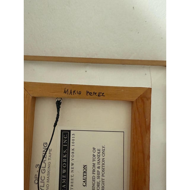 Mid 20th Century Mario Perez, Latin American Art Ink Drawing Mario Perez Sentimental Argentina Modernist For Sale - Image 5 of 6