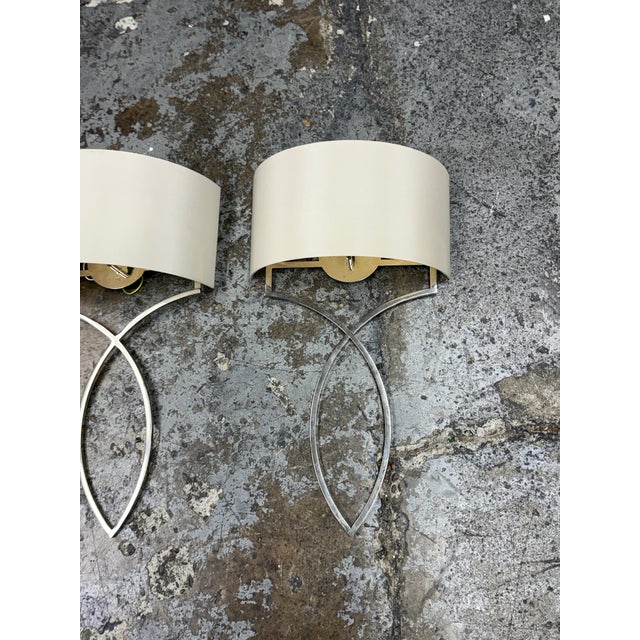 Design Plus Gallery presents the Pair of Nicolas Wall Lamps, designed by Nicolas Aubagnac for Porta Romana. Each lamp has...