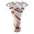 Vintage Murano Tammaro Home Italian Ruffled Edge Art Glass Vase For Sale