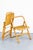 Dal Vera bamboo folding chair, 1950s, Made in Italy. Set of four bamboo folding chairs attributed to Dal Vera, restored...