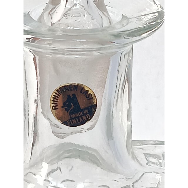 Grapponia Bottle by Nanny Still for Riihimäki Lasi, 1968 For Sale - Image 4 of 5