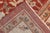 Persian 1920s Persian Sultanabad Red, White and Blue Handwoven Wool Rug For Sale - Image 3 of 6