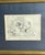 Charming signed limited-edition etching titled Flower Picker by L. Stein, numbered 8/100. This intimate figurative...