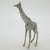 Vintage Italian Handmade Silver 800 Giraffe Figurine, 1970s For Sale - Image 4 of 12