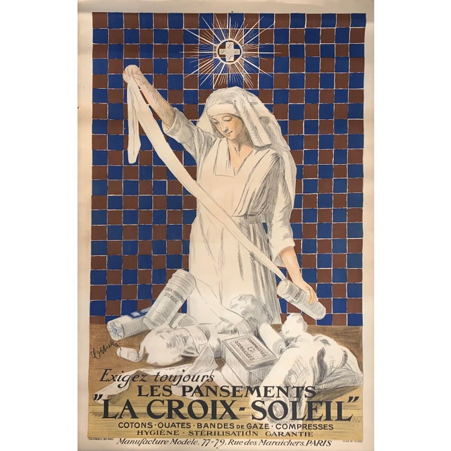 "La Croix-Soleil" by Leonetto Cappiello is a mesmerizing portrayal of the sun's brilliance and the beauty of nature....