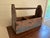 Wood Late 19th Century Painted Pine Farmhouse Trug With Original Blue Paint For Sale - Image 7 of 14