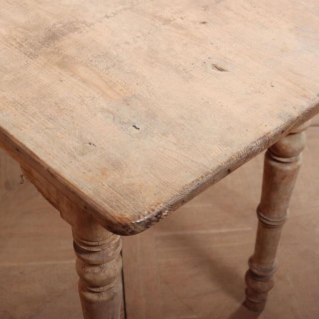 Large Italian Painted Console Table For Sale - Image 8 of 9