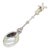 Vintage Handmade Sterling Silver 925 Teaspoon With Spinning Blades Windmill For Sale