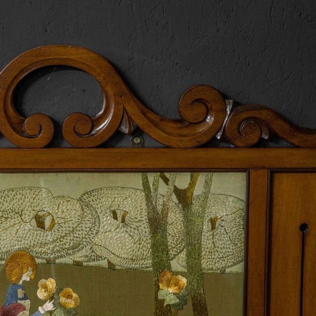 Edwardian Mahogany Fireplace Overmantel For Sale - Image 6 of 10