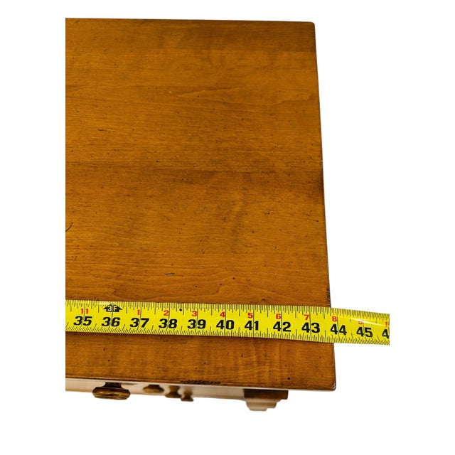 Ethan Allen "New Country" 7-Drawer Tallboy Highboy Chest - Solid Maple For Sale - Image 14 of 16