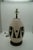 Black & Ivory Geometric Chulucanas Pottery Lamp – Handcrafted Peruvian Art- Large Egg Vase Shape Add a touch of artisan...