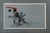 Original mid-century modernist mixed-media illustration featuring a stylized coastal/tropical vernacular scene. Executed...