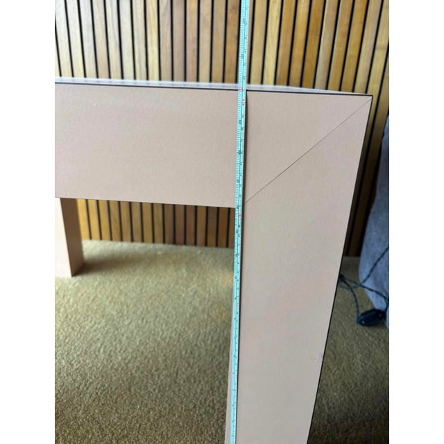 1960s Post Modern Light Pink Side Table For Sale In San Diego - Image 6 of 6