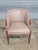 Late 20th Century Taupe Leather Club Chair With Mahogany Frame For Sale In Cleveland - Image 6 of 10