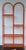 Mid-Century Modern Vintage Iron Arched Orange Shelving Unit Etagere For Sale - Image 3 of 4