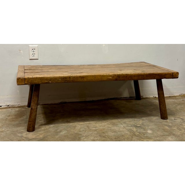 19th Century English Fruitwood Coffee Table For Sale - Image 4 of 7
