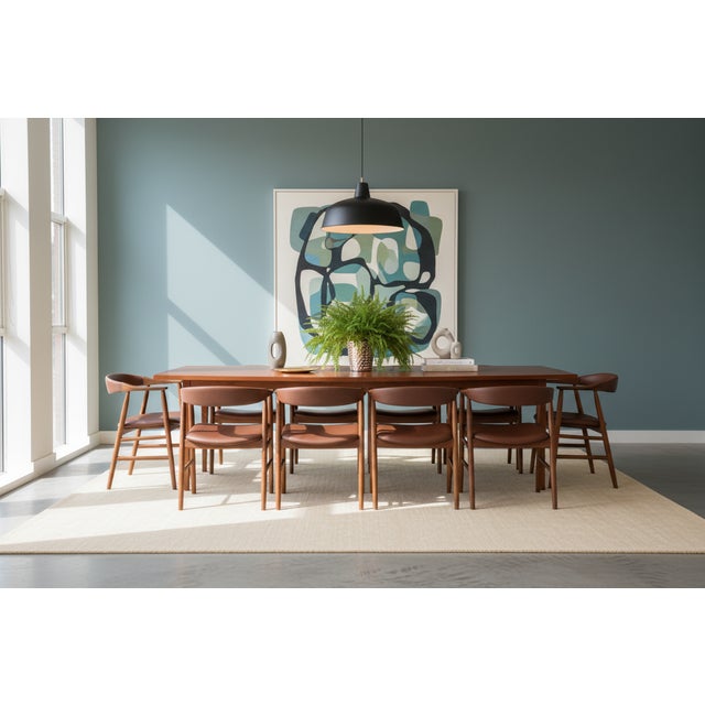 Large Danish Dining Table in Teak from A/S Polexim Co., Denmark, 1960s For Sale - Image 17 of 18