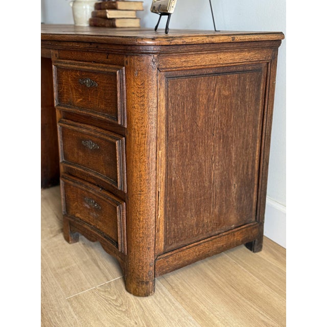 Rare 19th Century French Oak Mazarin Desk For Sale In Denver - Image 6 of 11