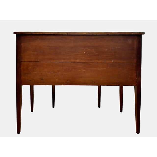 American Federal Style Diminutive Inlaid Mahogany Sideboard With Key For Sale - Image 4 of 10