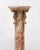 Small Faux Marble Pedestal Column, 19th Century For Sale - Image 3 of 8