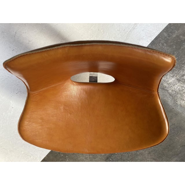 Model Scimitar IS-63 Chair attributed to Preben Fabricius and Jørgen Kastholm for Ivan Schlechter, Denmark, 1962 For Sale - Image 6 of 7