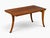 t.h. Robsjohn-Gibbings, Rare Trapeza End Table, Walnut, Greece, 1960s For Sale - Image 4 of 12