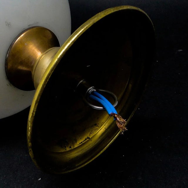 Art Deco Style Pendant Lamp, Poland, 1950s For Sale - Image 3 of 8