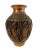 Mid 20th Century Vintage Persian Middle East Embossed Copper Vase W/Ancient Kings Paying Tribute For Sale - Image 5 of 5