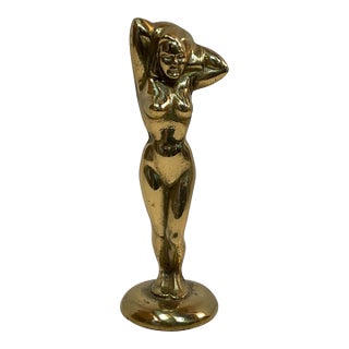 Russwood 1946 Nude Woman Figural Bottle Opener For Sale
