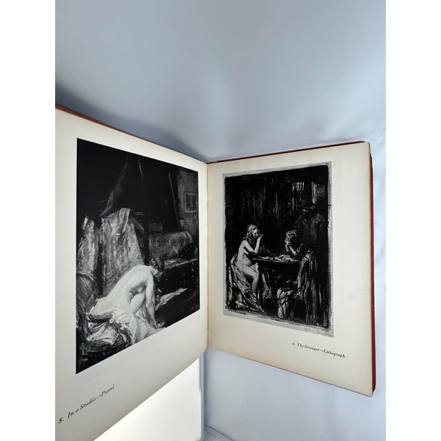 Textile 1920s Illustrated Quarto, Ralph Flint's Albert Sterner: His Life and His Art - 1 Book For Sale - Image 7 of 10