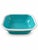 Charming blue glazed ceramic dish with a pedestal base. Perfect as an oversized soap dish, trinket holder, or small...