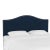 Ashland Headboard in Ink Classic Velvet, Twin For Sale