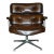 1960s Herman Miller Eames Time Life Lobby Chair in Brown Leather For Sale