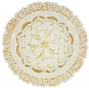 Large Meissen Porcelain Dessert Bowl from Meissen Porcelain, 1855