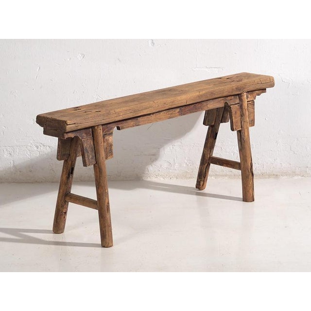 Antique Footboard Bench, 1870s For Sale - Image 10 of 10